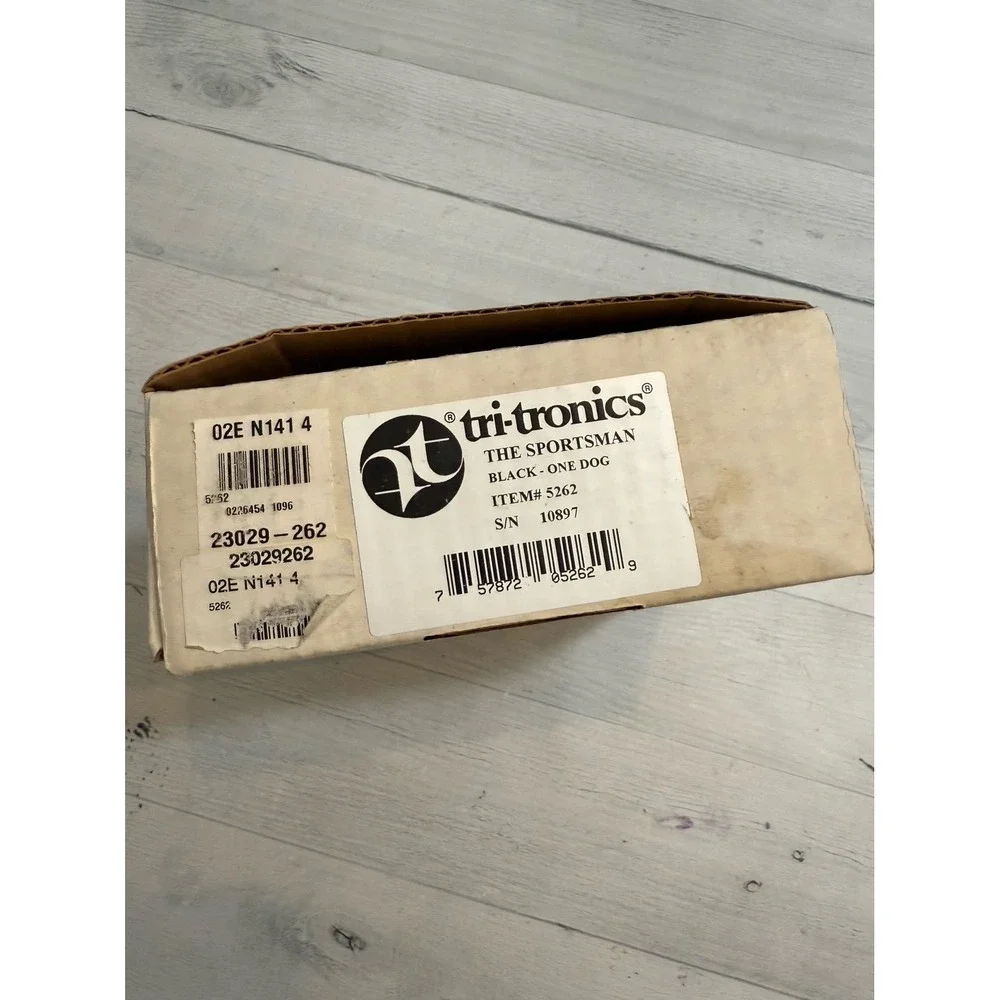 The‎ sportsman tritronics dog training collar Not tested